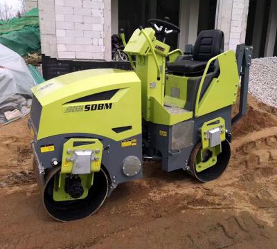 奔馬小型壓路機土方壓實、溝槽回填施工案例